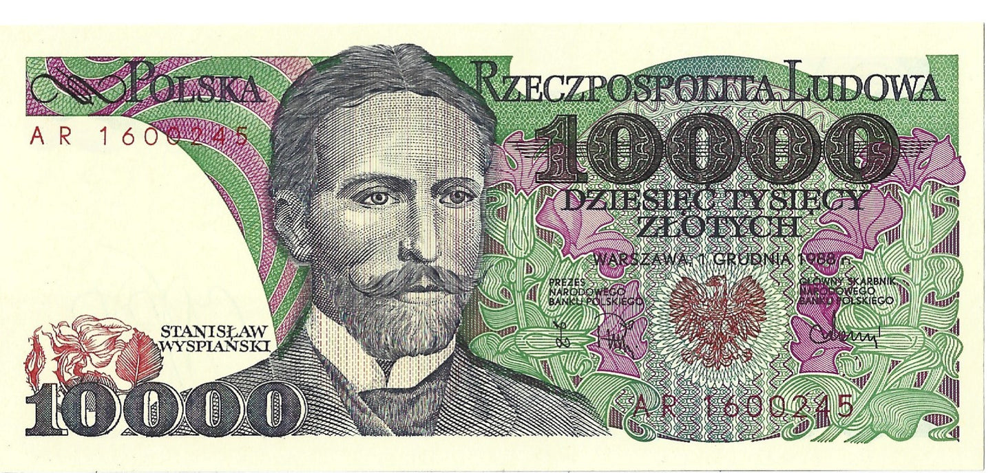 10 000 Złotych 1988 - UNC