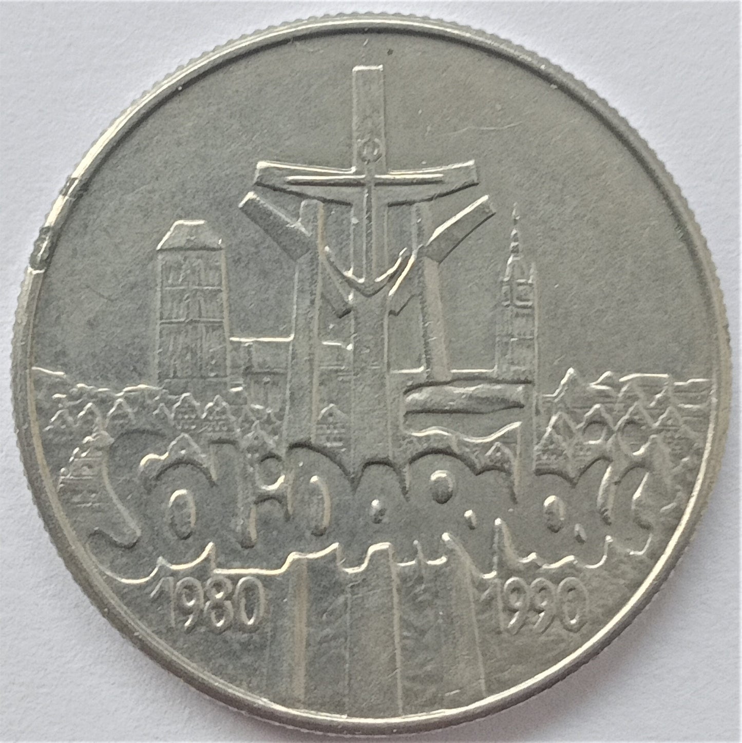 10 000 Złotych 1990 10. rocznica - Powstanie Solidarności