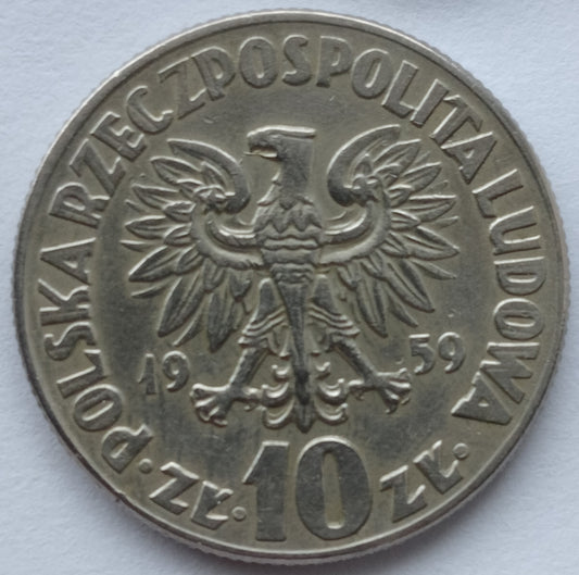 10 Złotych 1959 Mikołaj Kopernik