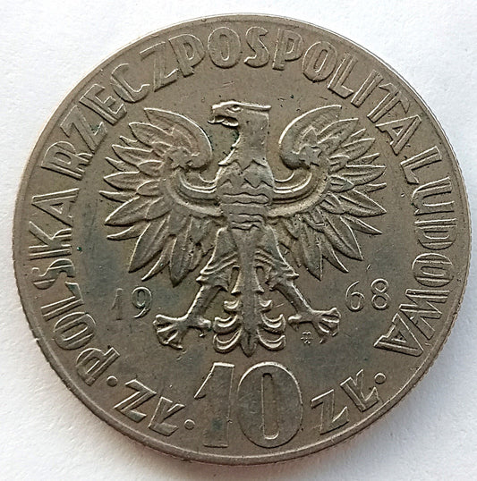 10 Złotych 1968 Mikołaj Kopernik