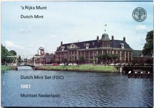 1987 Różne Guldeny Zestaw Prowincja Utrecht