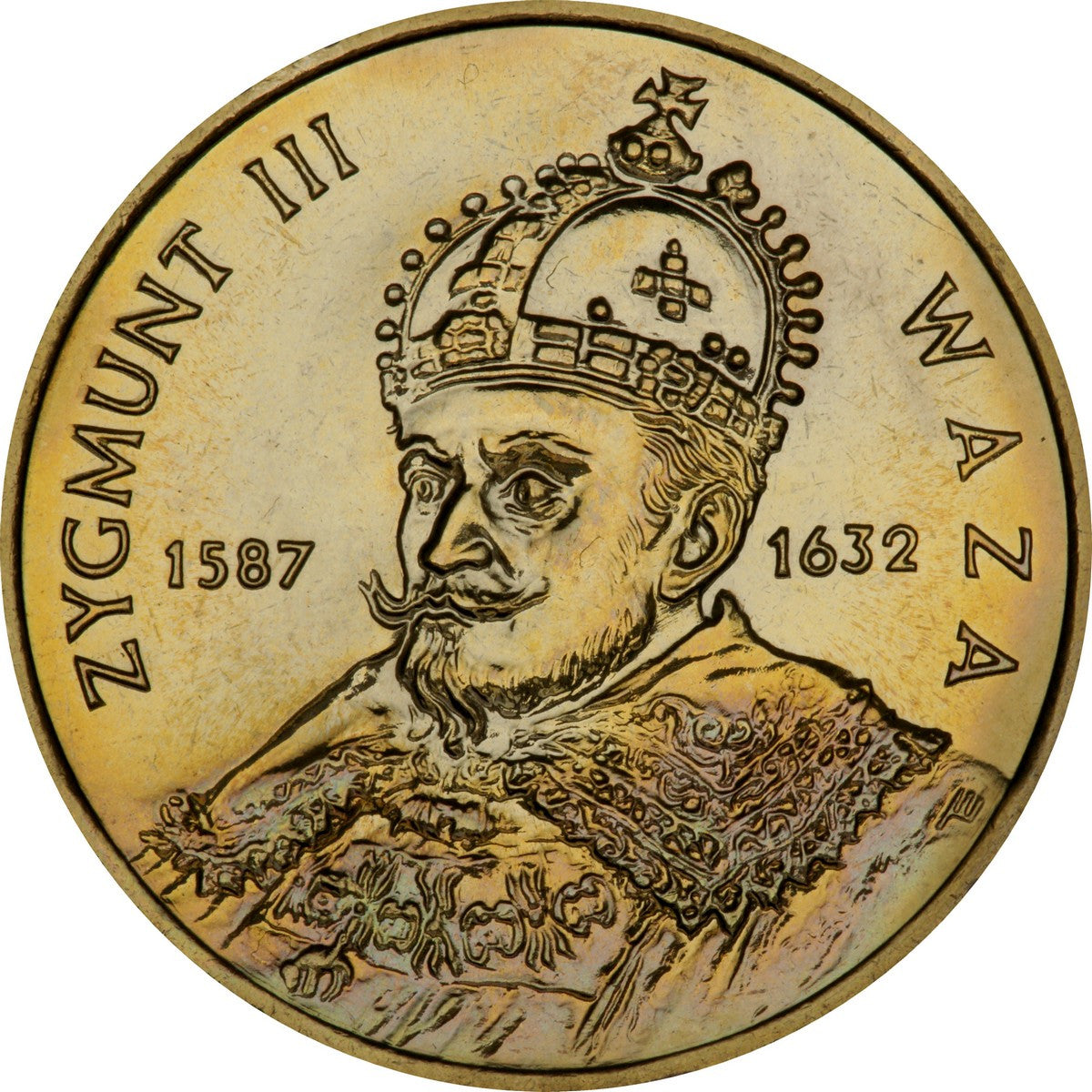 2 zł 1998 - Poczet królów i książąt polskich: Zygmunt III Waza (1587 - 1632)