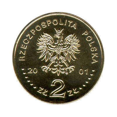 2 zł 2001 - Szlak bursztynowy