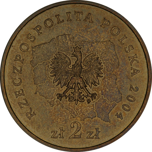 2 zł 2004 - Herby Województw: lubelskie (woreczek 50 szt.)