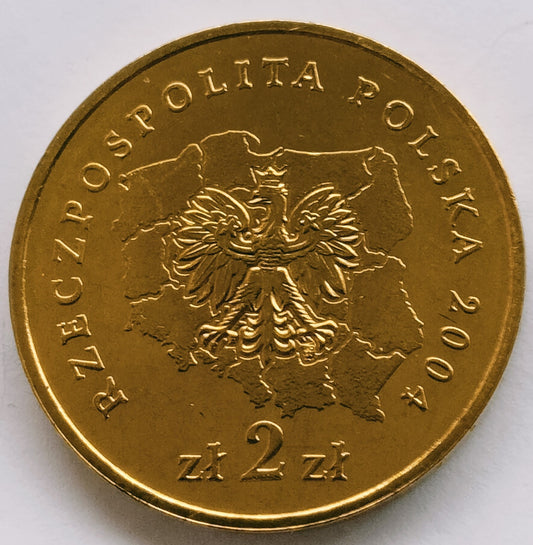 2 zł 2004 - Herby Województw: mazowieckie