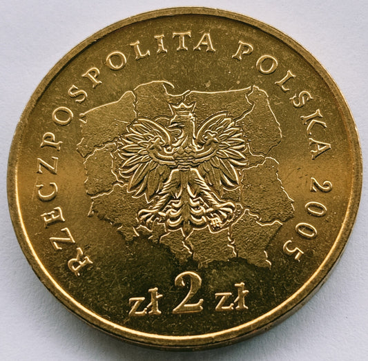 2 zł 2005 - Herby Województw: wielkopolskie