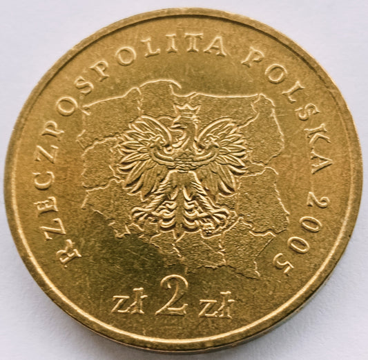 2 zł 2005 - Herby Województw: zachodniopomorskie