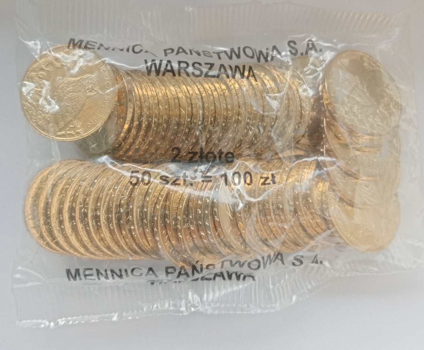 2 zł 2005 - Zwierzęta świata: Puchacz (woreczek 50 szt.)