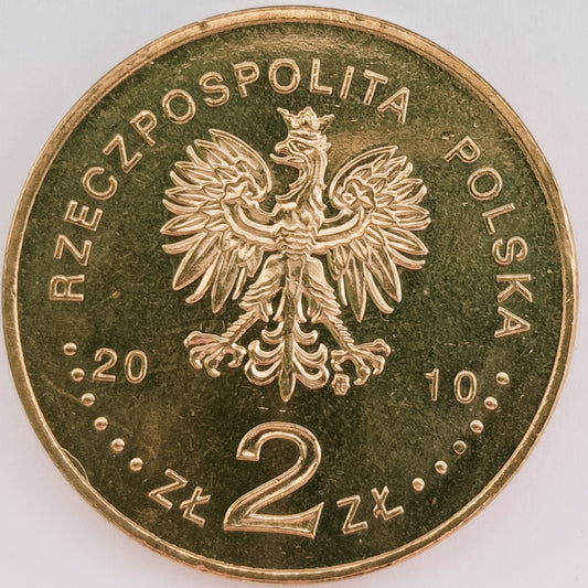 2 zł 2010 - Polski sierpień 1980
