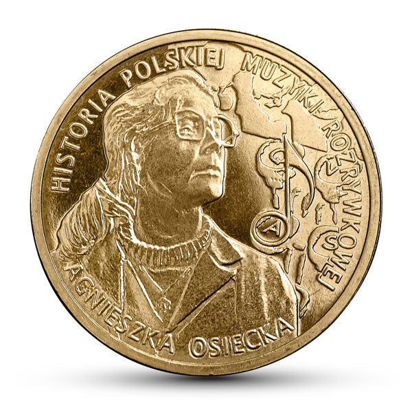 2 zł 2013 - Historia Polskiej Muzyki Rozrywkowej – Agnieszka Osiecka