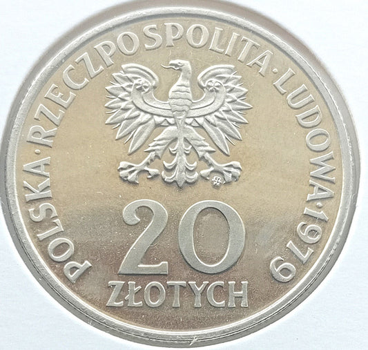 20 Złotych 1979 Pomnik Polskiego Centrum Zdrowia Dziecka / PRÓBA /