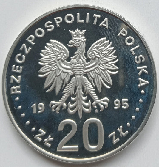 20 Złotych 1995 50. rocznica – Organizacja Narodów Zjednoczonych