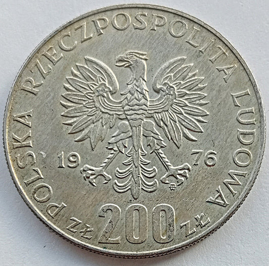 200 Złotych 1976 XXI Letnie Igrzyska Olimpijskie