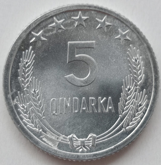 Albania 5 Quindar 1964