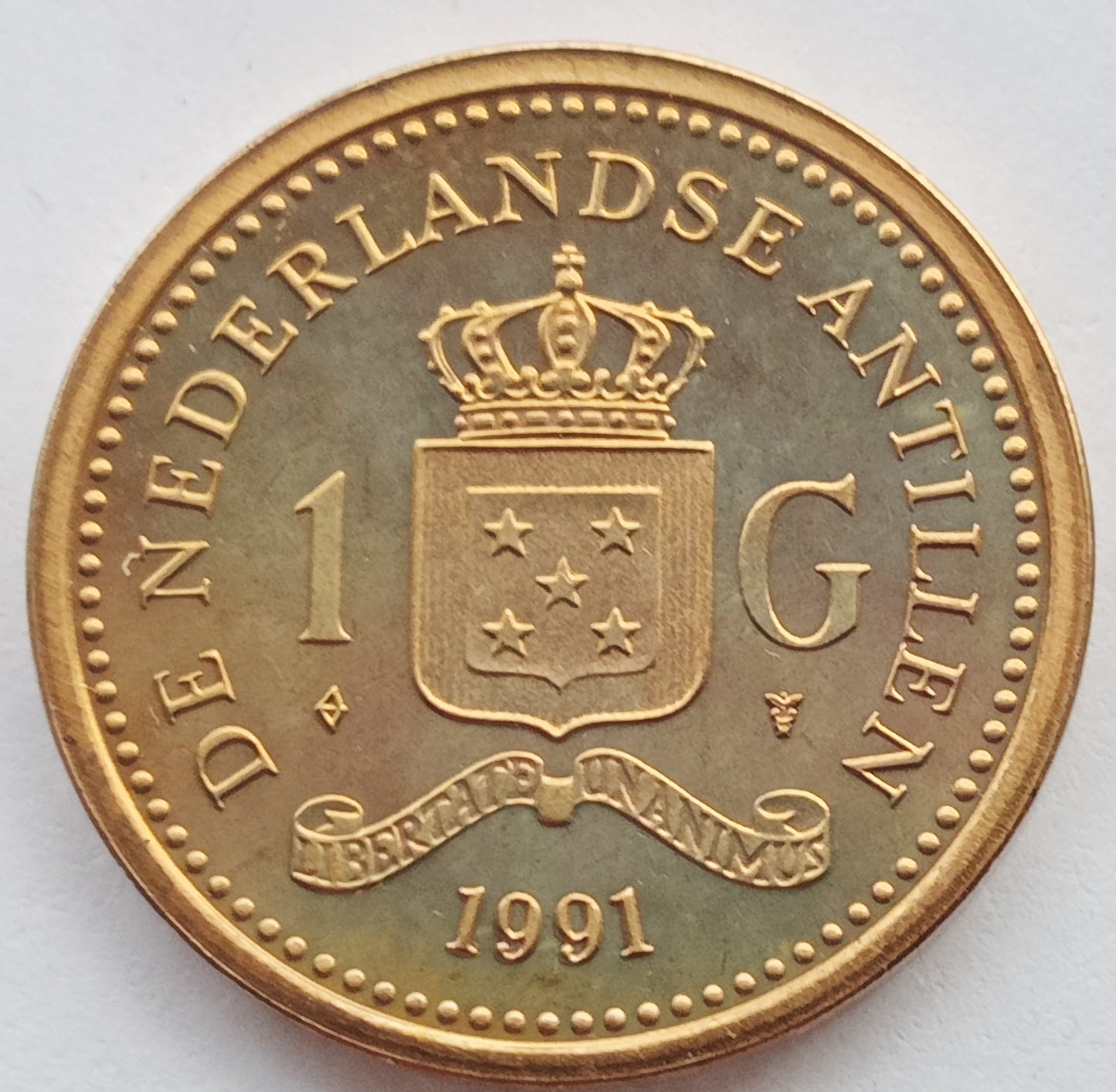 Antyle Holenderskie 1 Gulden 1991