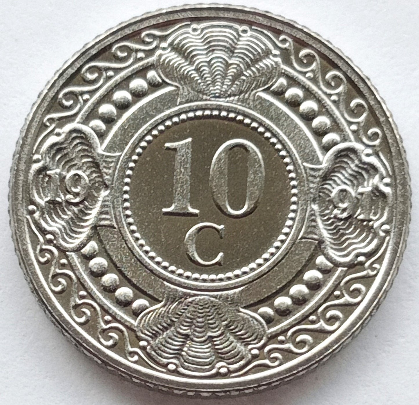 Antyle Holenderskie 10 Cent 1991