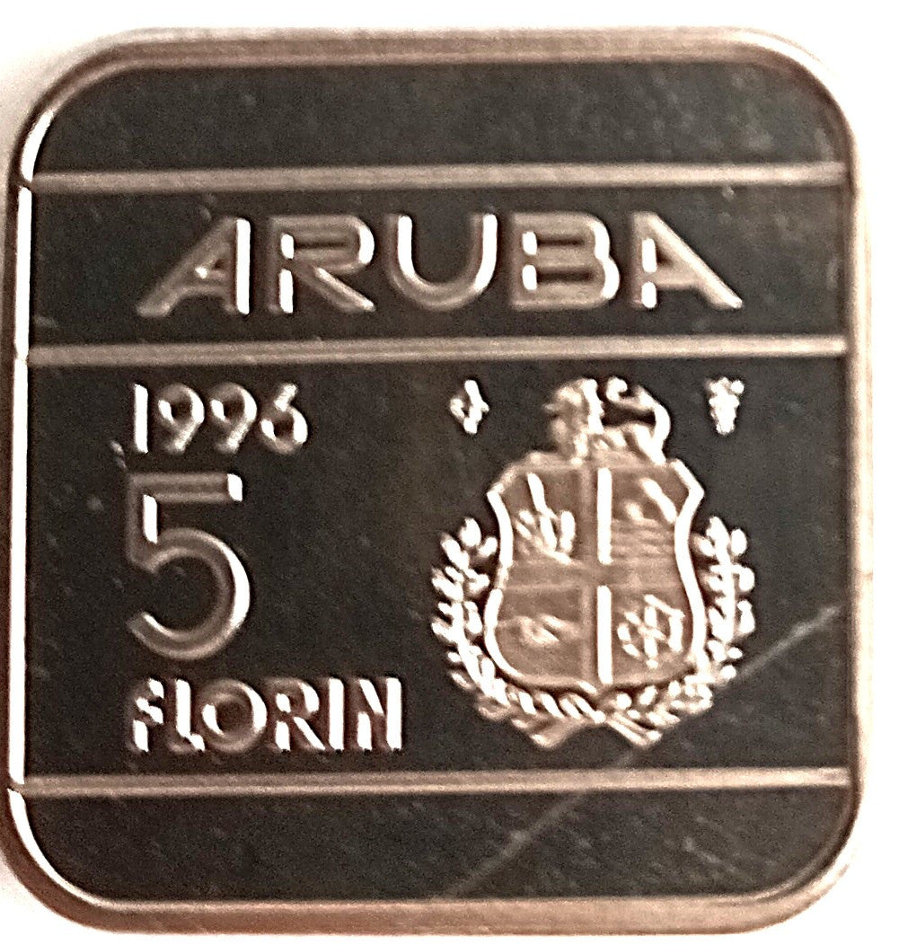 Aruba 5 Florin 1996