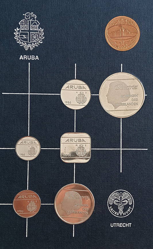 Aruba Zestaw menniczy 1986