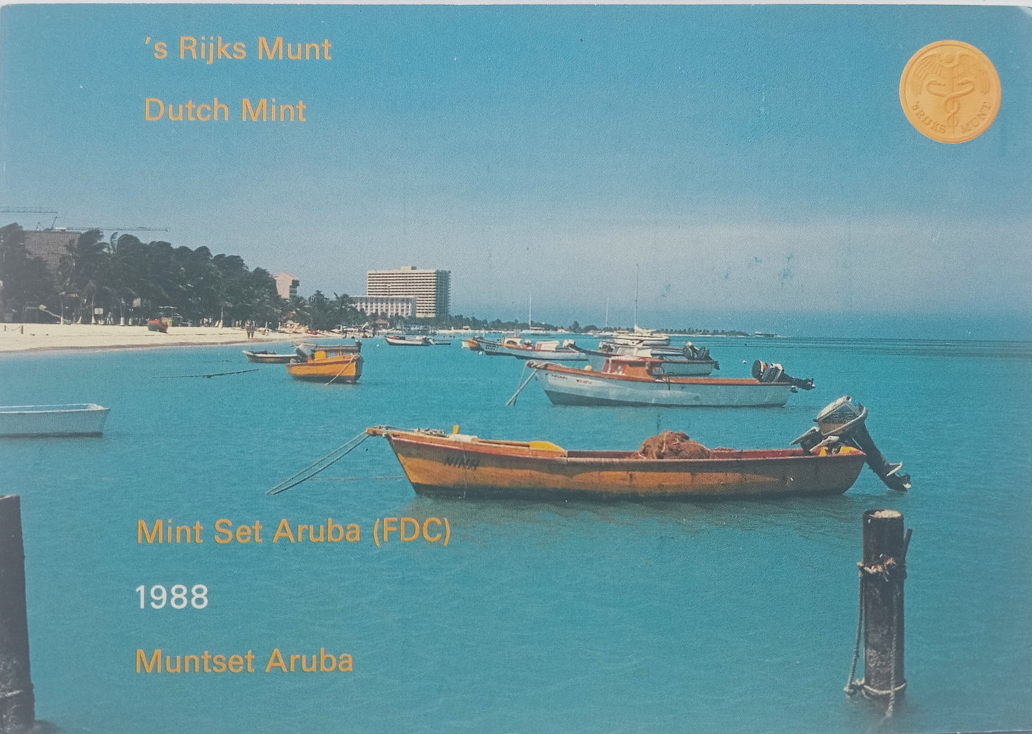 Aruba Zestaw menniczy 1988