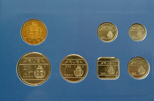 Aruba Zestaw menniczy 1990