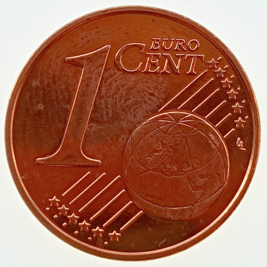 Austria 1 Euro Cent 2002 (goryczka)