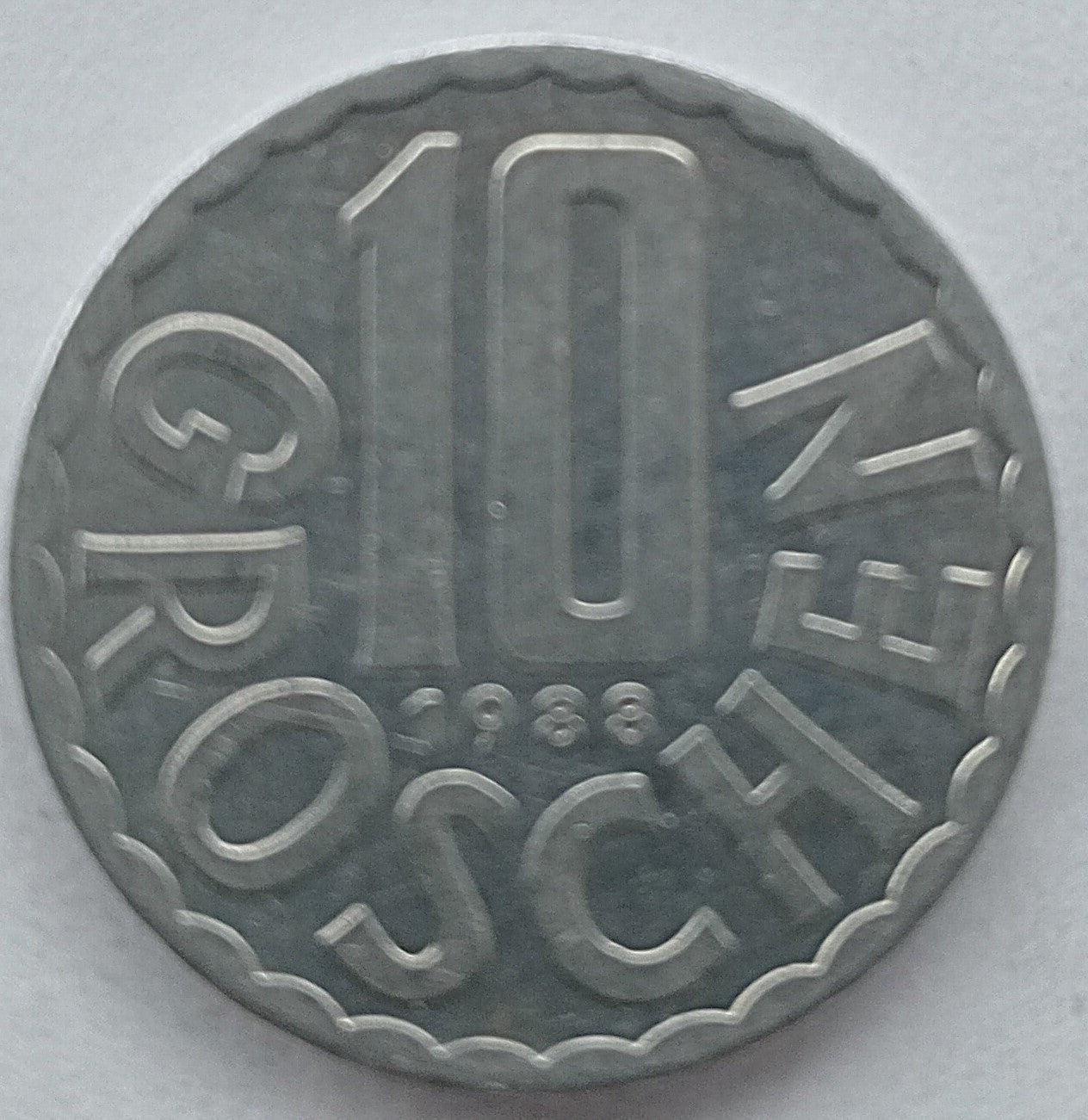 Austria 10 Groszy 1988