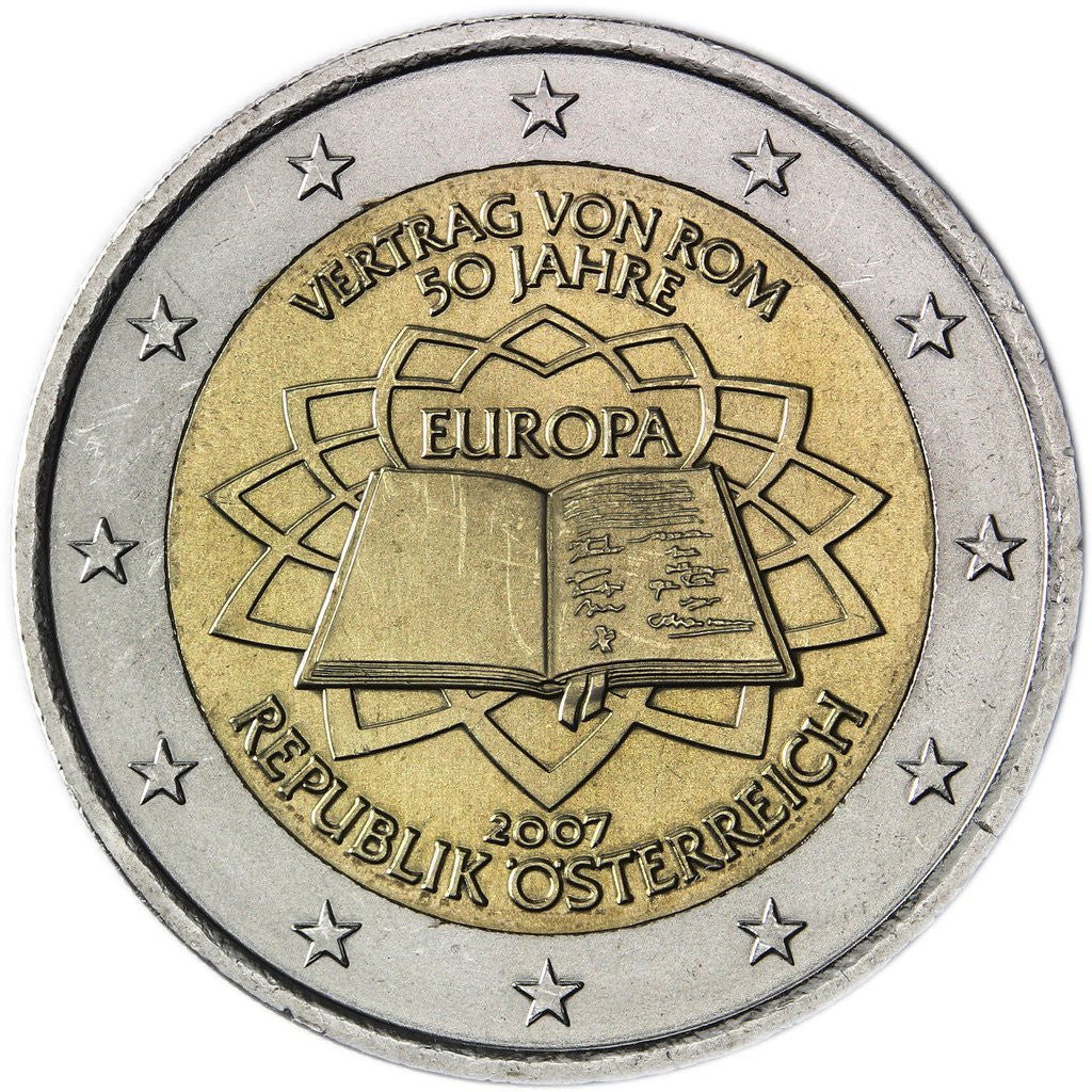 Austria 2 euro 2007 50-lecie Traktatu Rzymskiego (Austria)