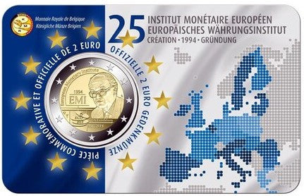 Belgia 2 euro 2019 Europejski Instytut Walutowy (wersja niderlandzka)