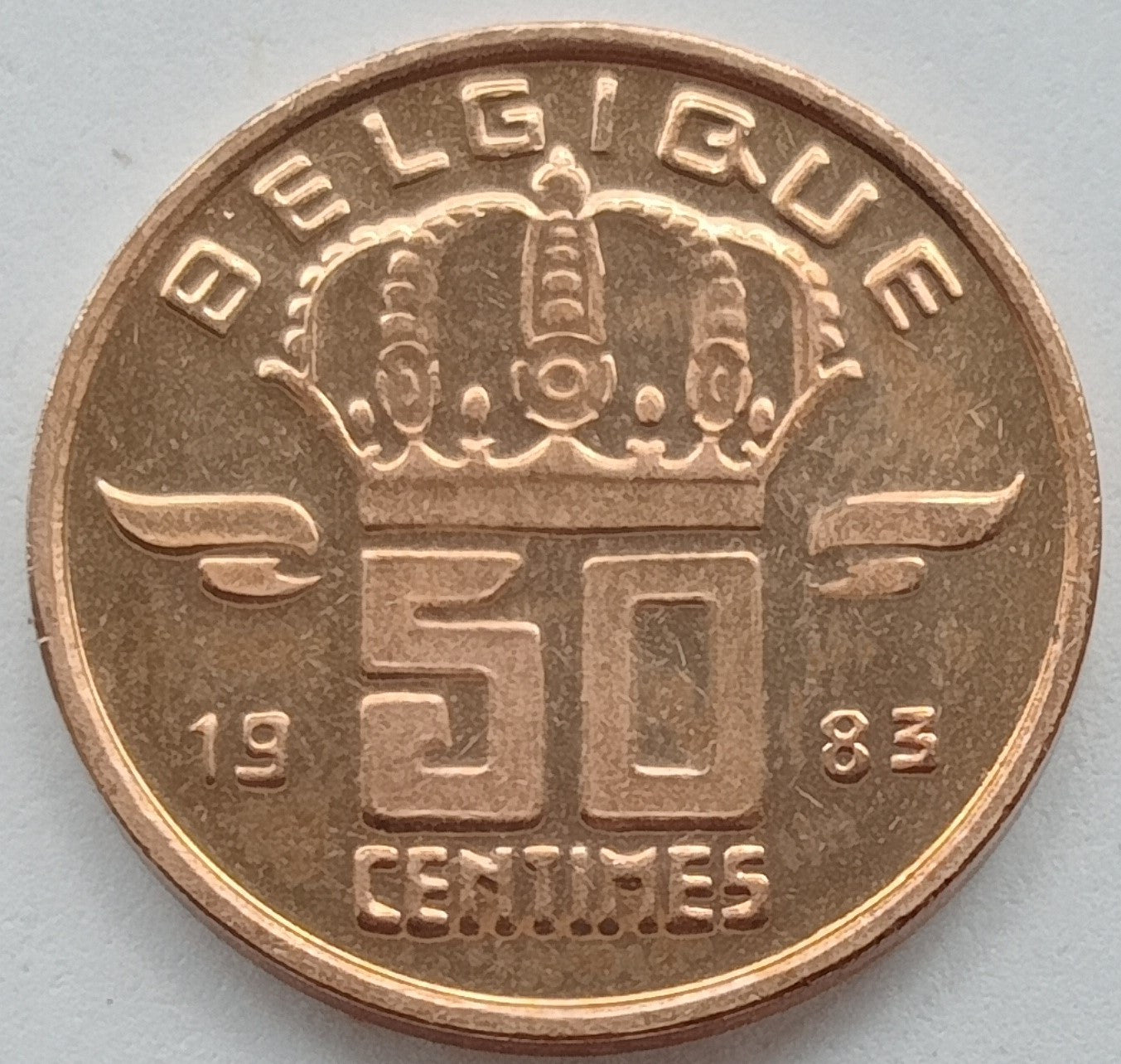 Belgia 50 centymów 1983
