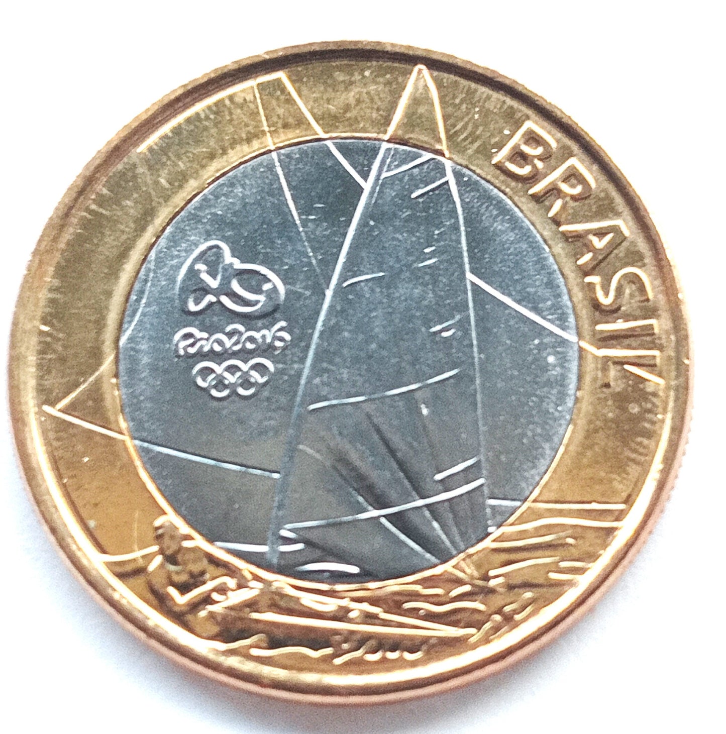 Brazylia 1 Real 2015 XXXI Letnie Igrzyska Olimpijskie 2016 Żeglarstwo w Rio