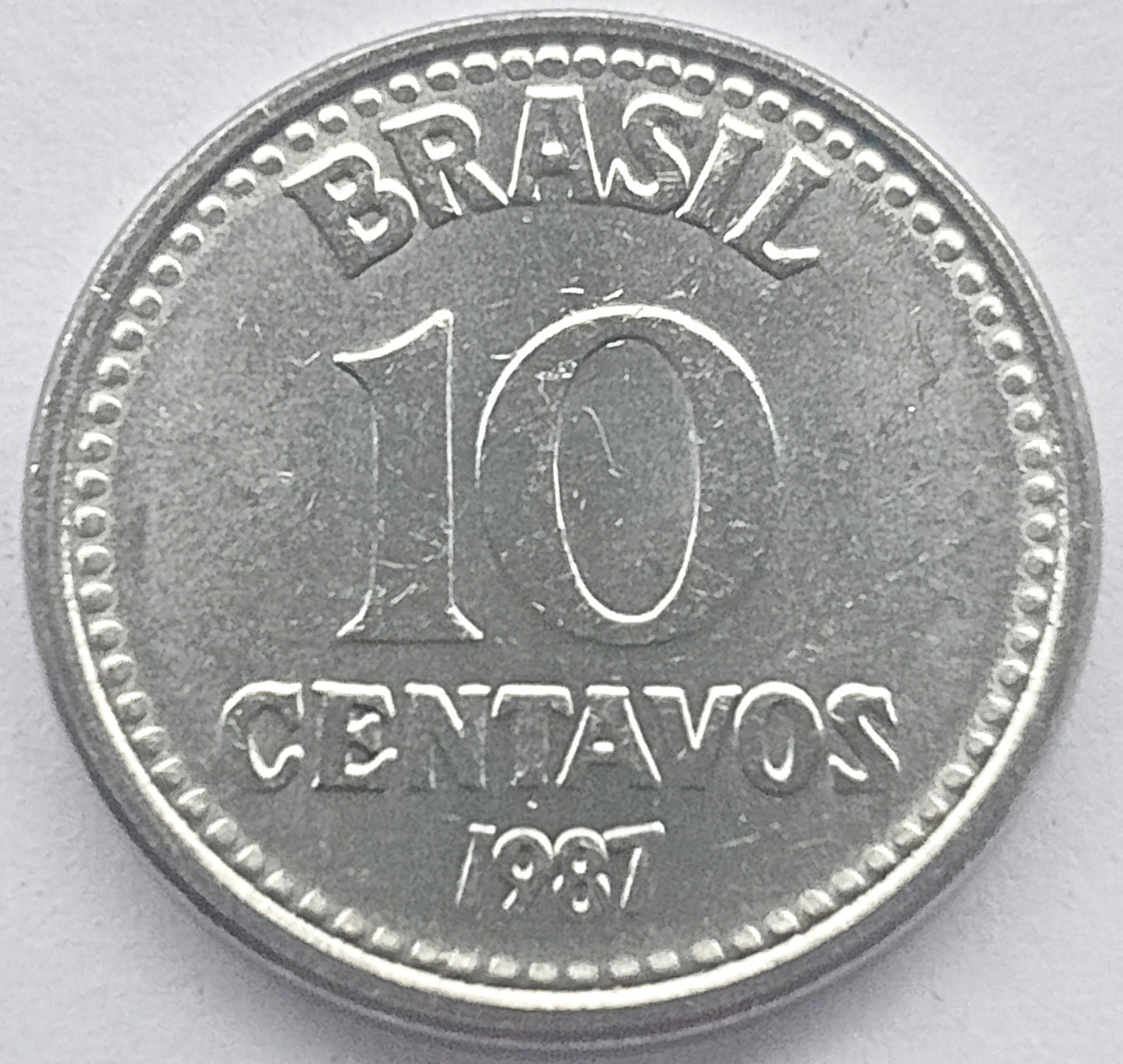 Brazylia 10 Centavo 1987