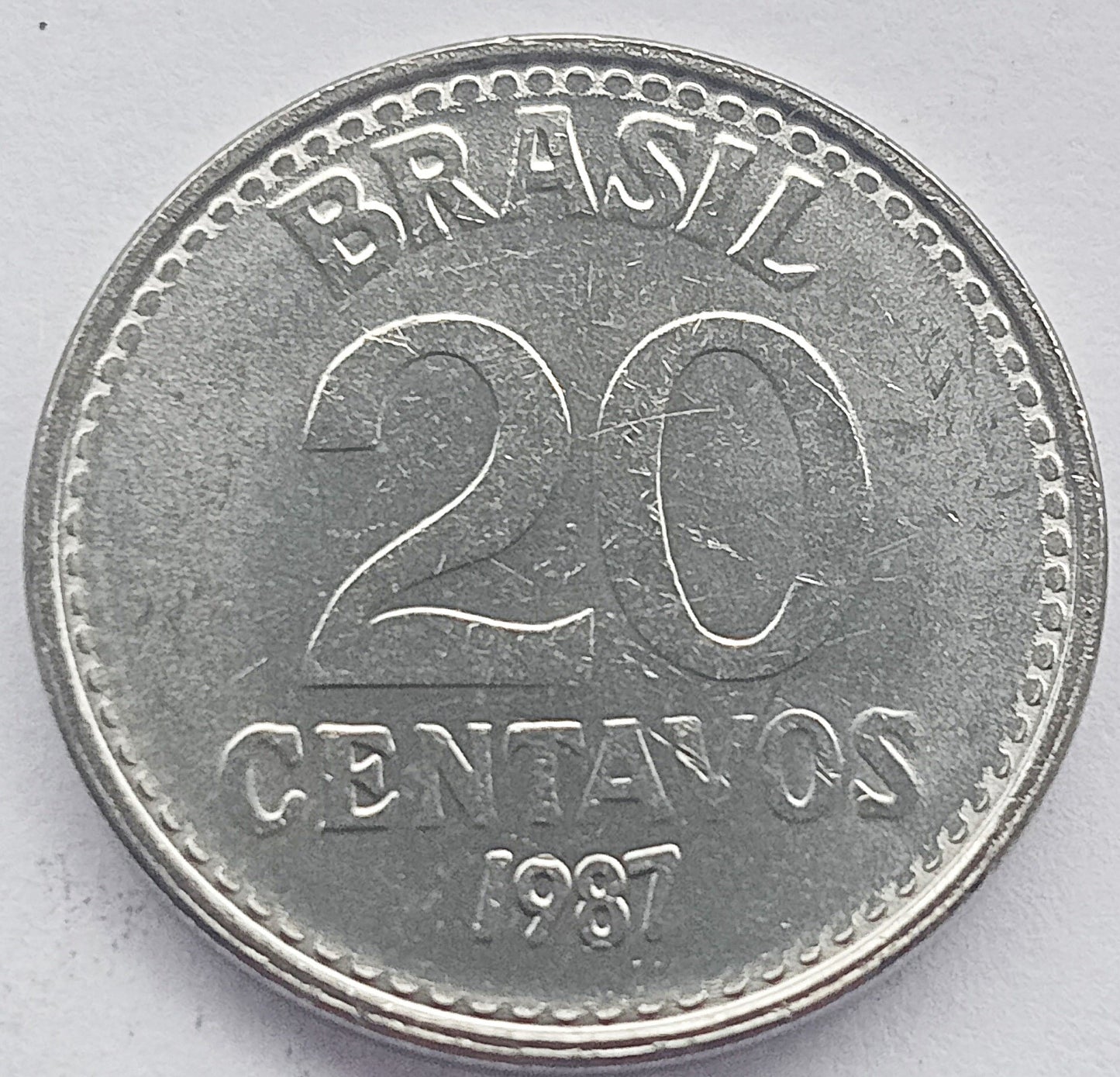 Brazylia 20 Centavo 1987