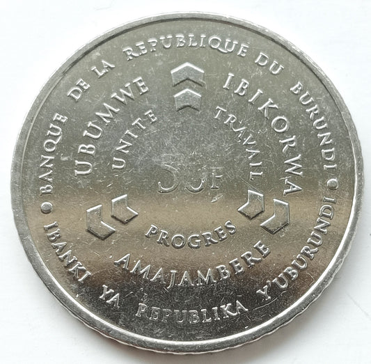 Burundi 50 Franków 2011