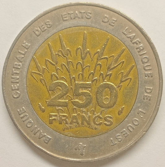 ECOWAS 250 Franków CFA 1992