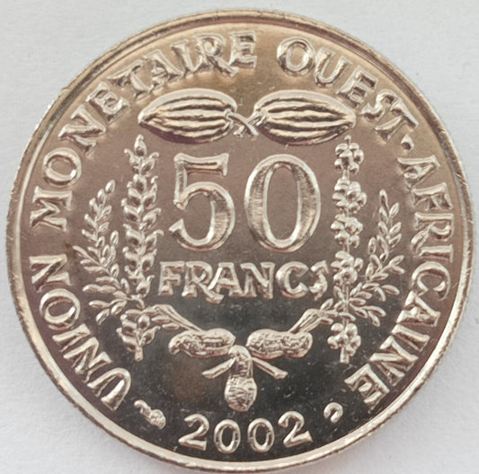 ECOWAS 50 Franków CFA 2002