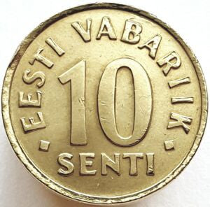 Estonia 10 Senti 2002