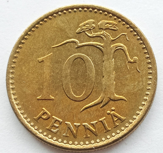 Finlandia 10 Penni 1980