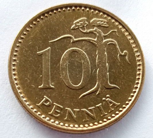 Finlandia 10 Penni 1982
