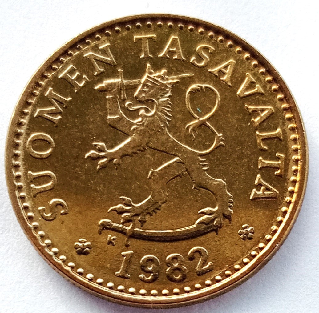 Finlandia 10 Penni 1982