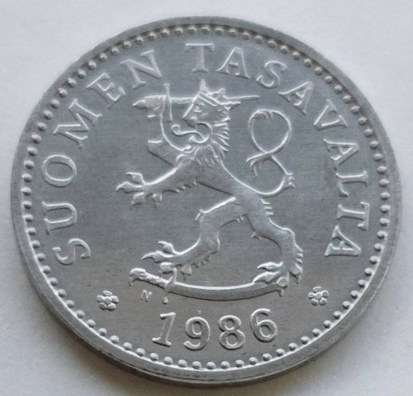 Finlandia 10 Penni 1986