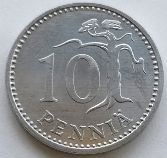 Finlandia 10 Penni 1986