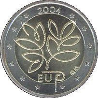 Finlandia 2 euro 2004 Przystąpienie nowych państw członkowskich do Unii Europejskiej