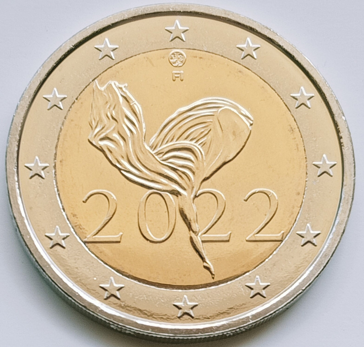 Finlandia 2 euro 2022 100-lecie Narodowego Baletu Finlandii
