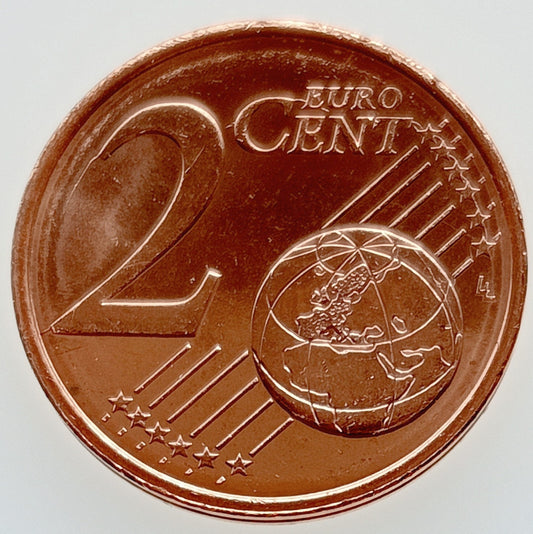 Finlandia 2 Euro Centy 2000 Lew heraldyczny herbu Finlandii