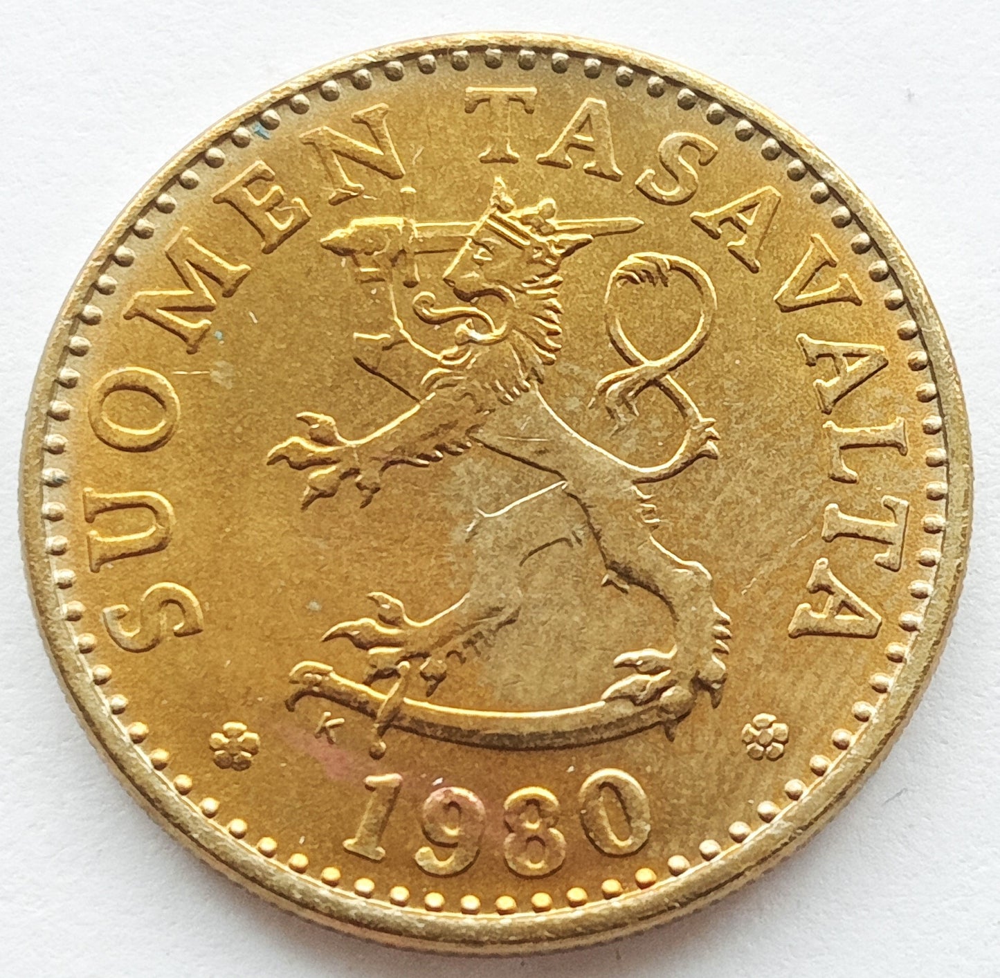 Finlandia 20 Penni 1980