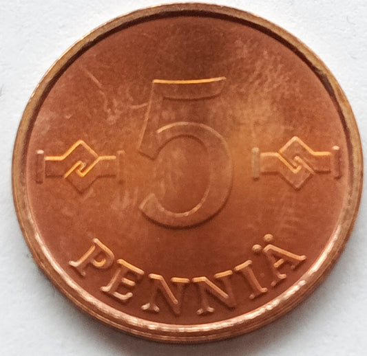 Finlandia 5 Penni 1977