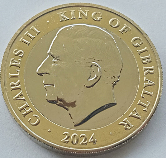 Gibraltar 2 Funty 2024 Boże Narodzenie