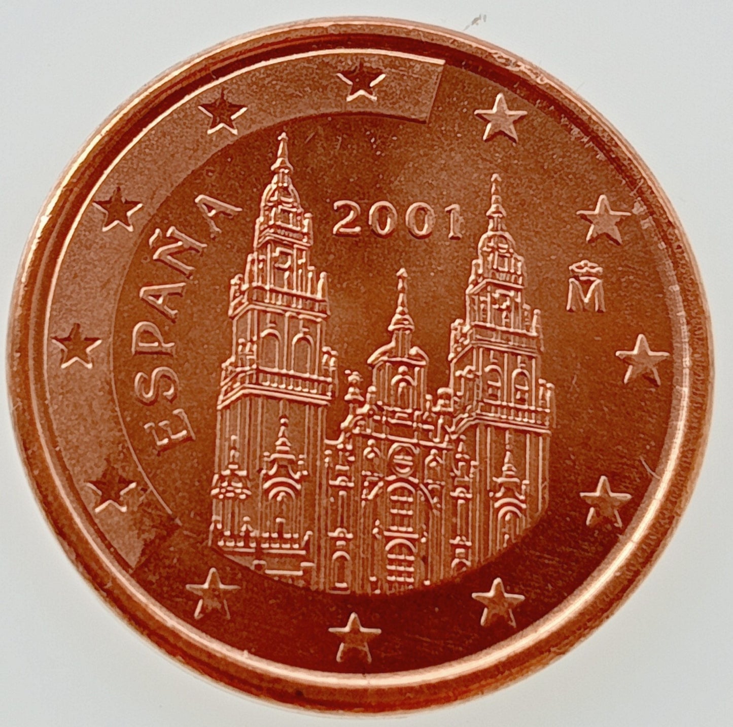 Hiszpania 1 Euro Cent 2001