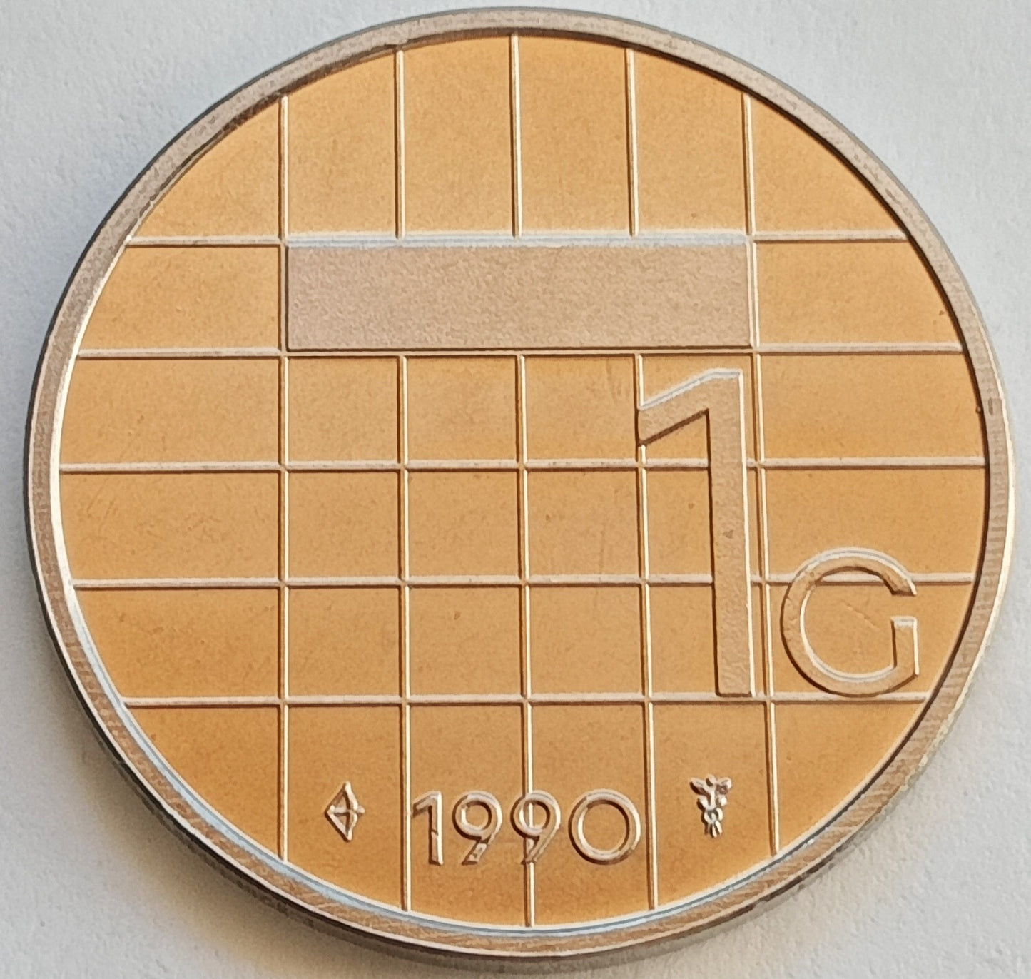 Holandia 1 Gulden 1990