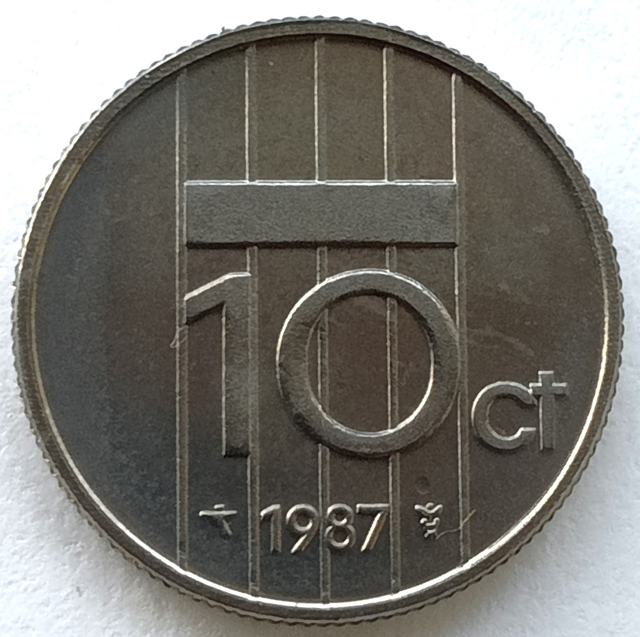 Holandia 10 Cent 1987